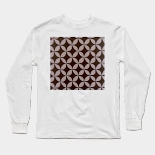 Abstract diamond pattern Long Sleeve T-Shirt